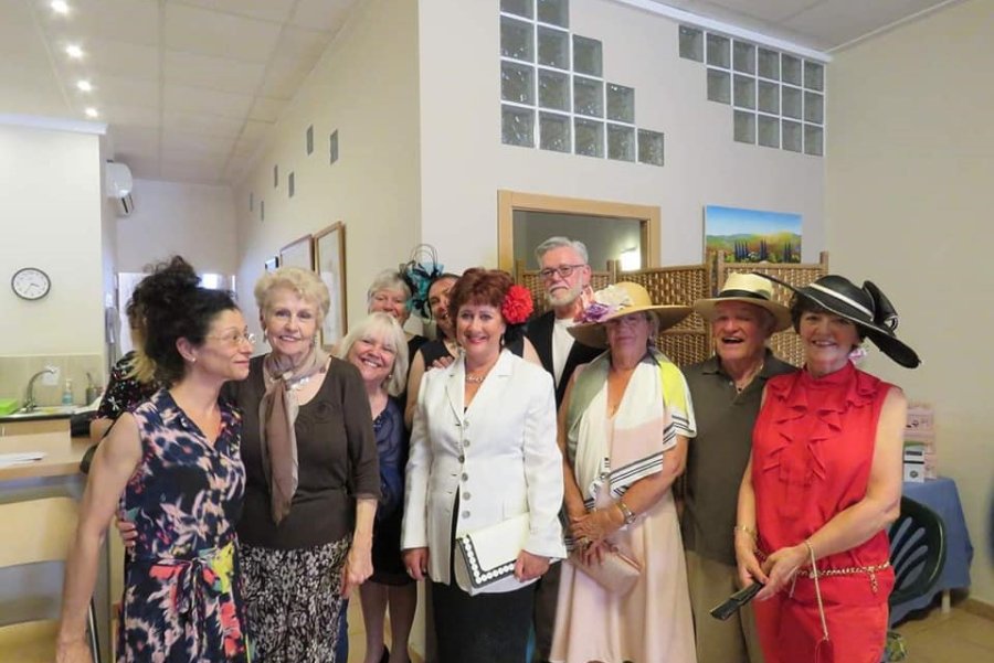 photo of volunteers inside the HELP Activity Centre